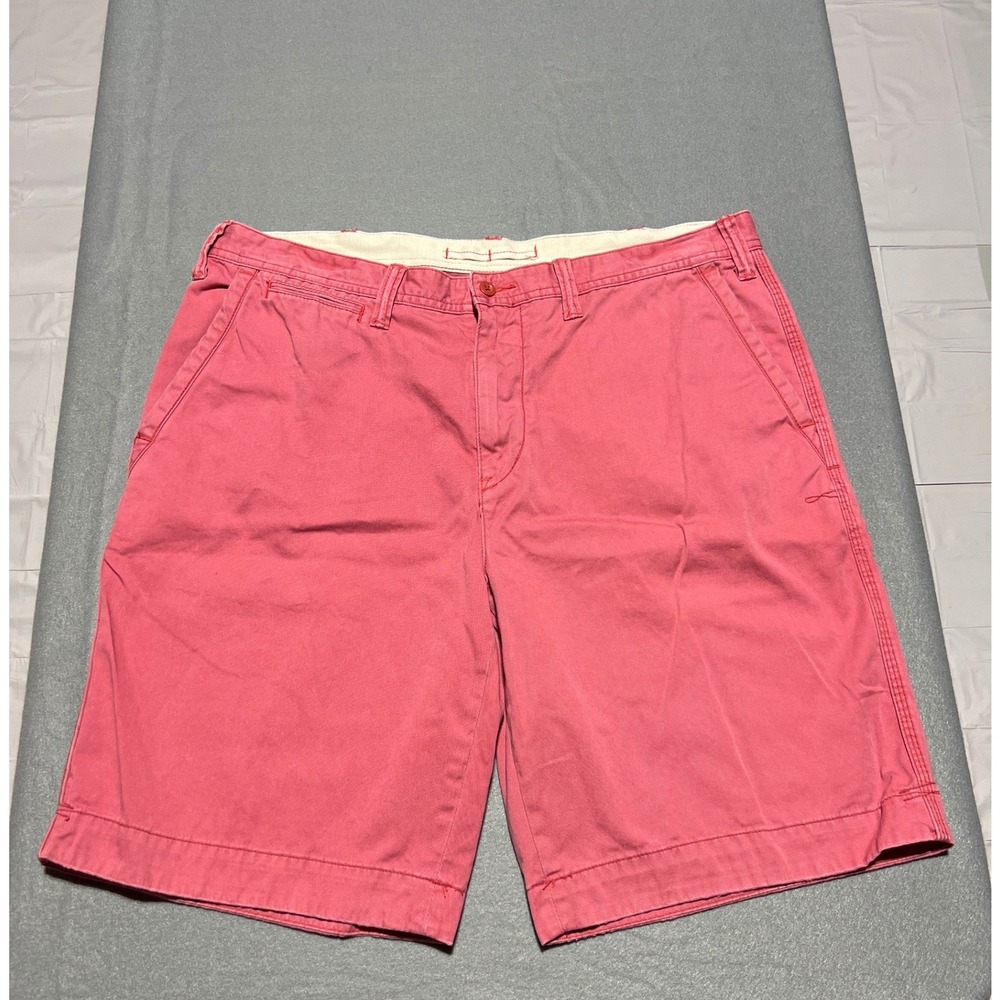 Polo Ralph Lauren Relaxed Fit Chino Shorts Mens 38 Pink Salmon Cotton 9.5in